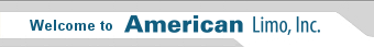 Welcome to American Limo, Inc.